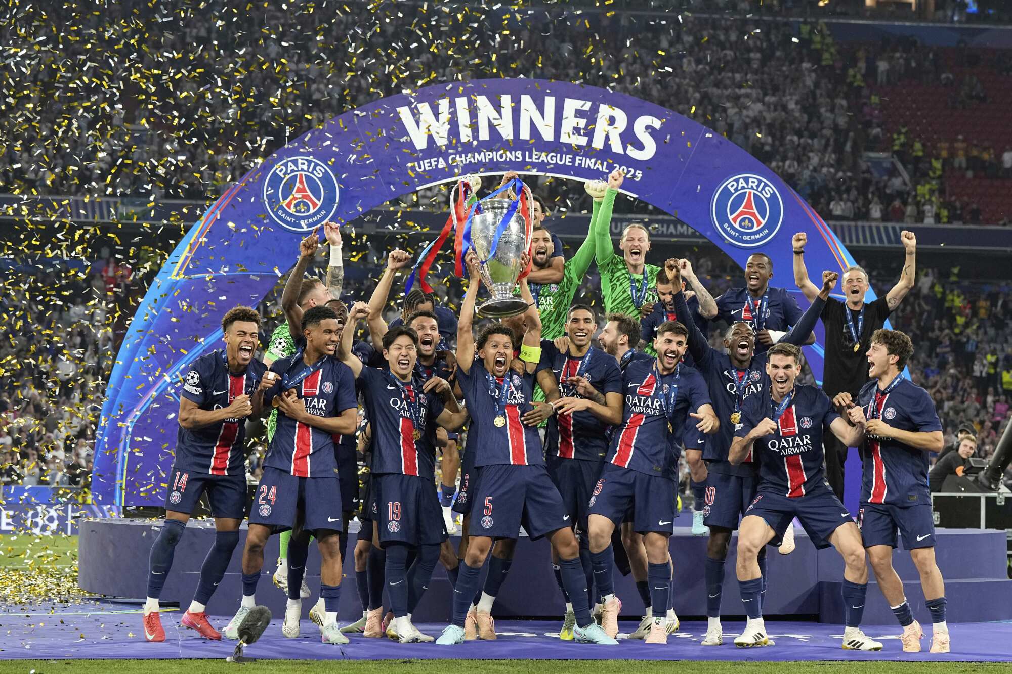 PSG Célébration au Parc